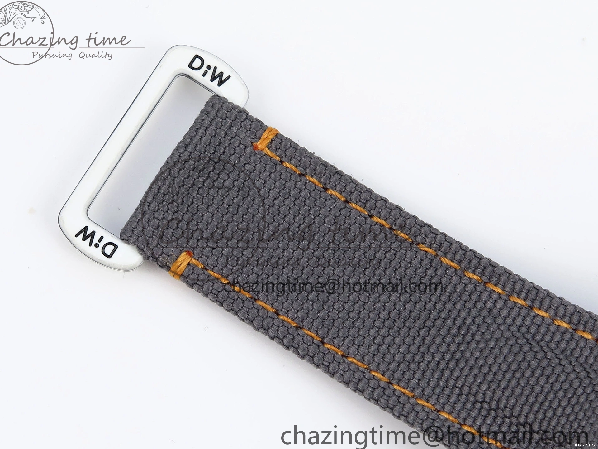 0516 Daytona DIW White Carbon Case DIWF Edition Gray White Dial Orange Bezel on Gray Nylon Strap A HighQuality 1844